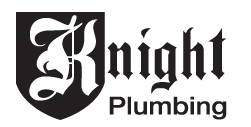 Knight Plumbing Logo